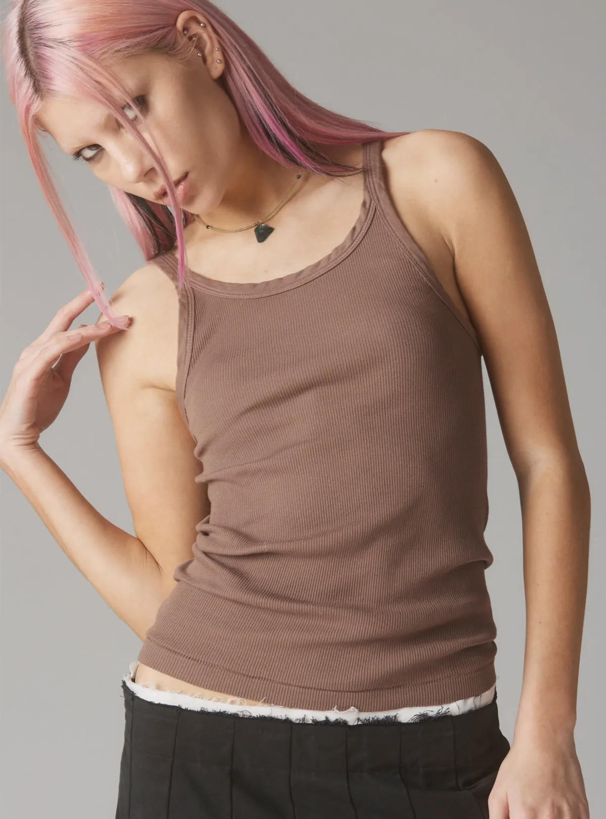 Staple Rib Tank sold by UNIF product image thumbnail 2