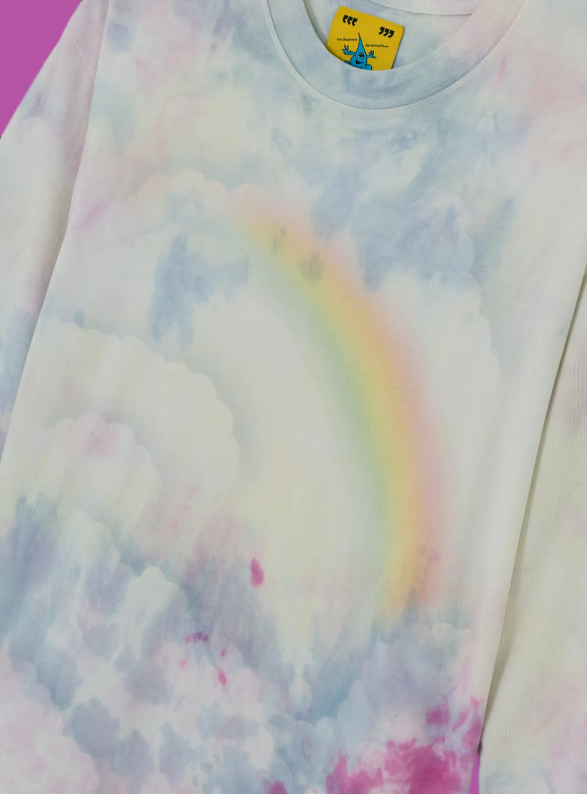 Rainbow Tie Dye Long Sleeve sold by UNIF product image thumbnail 3