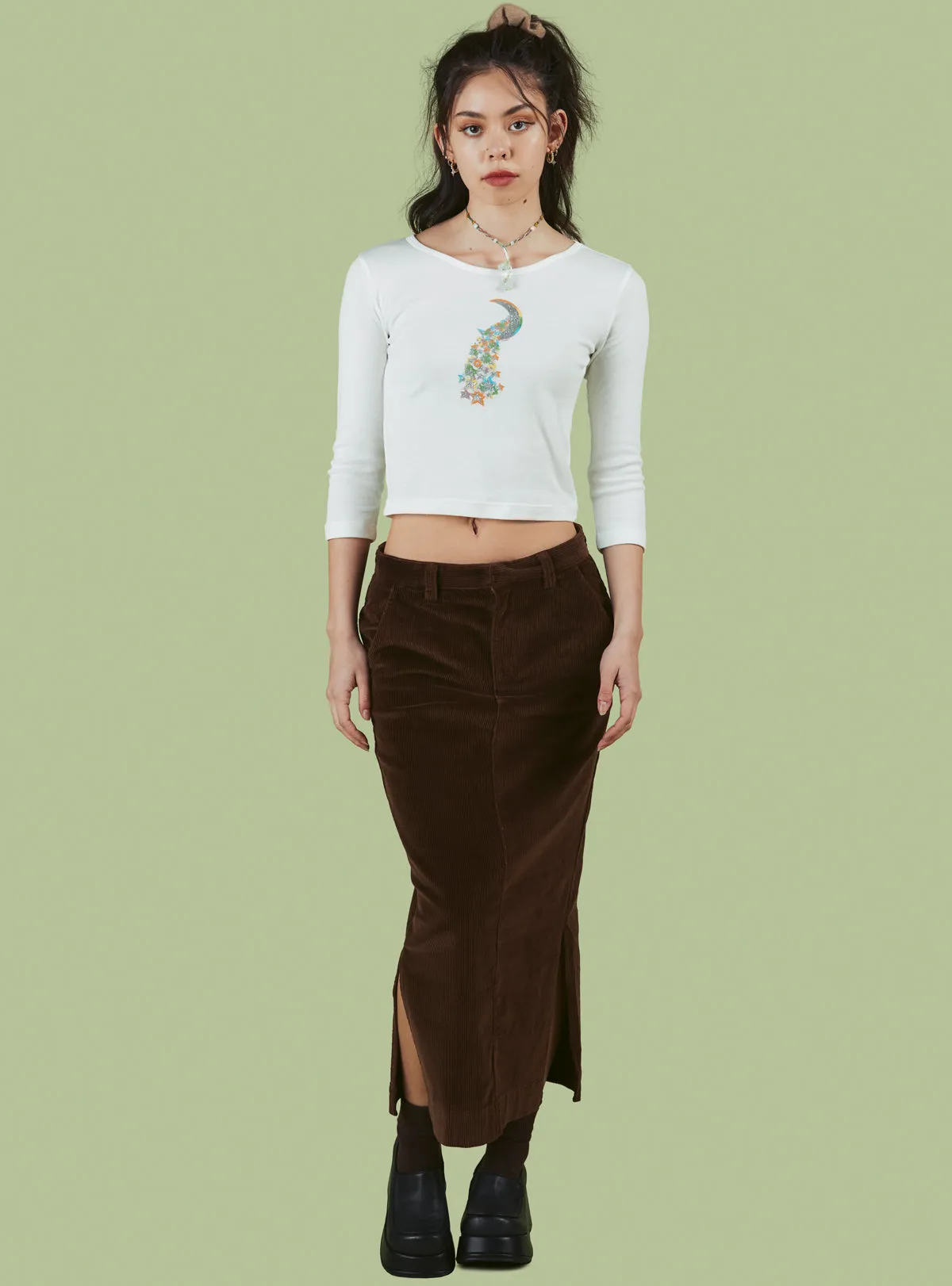 Moon & Stars 3/4 Sleeve sold by UNIF product image thumbnail 3