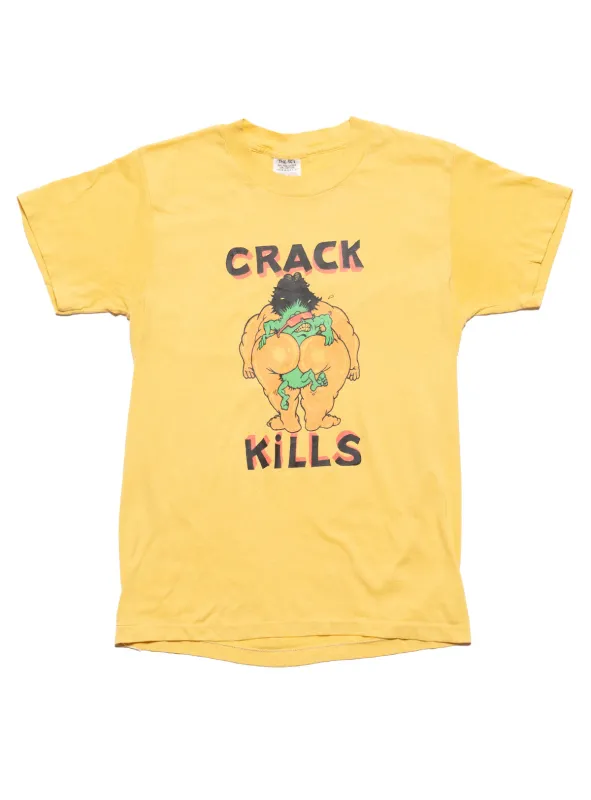 Vintage Crack Kills Tee sold by UNIF