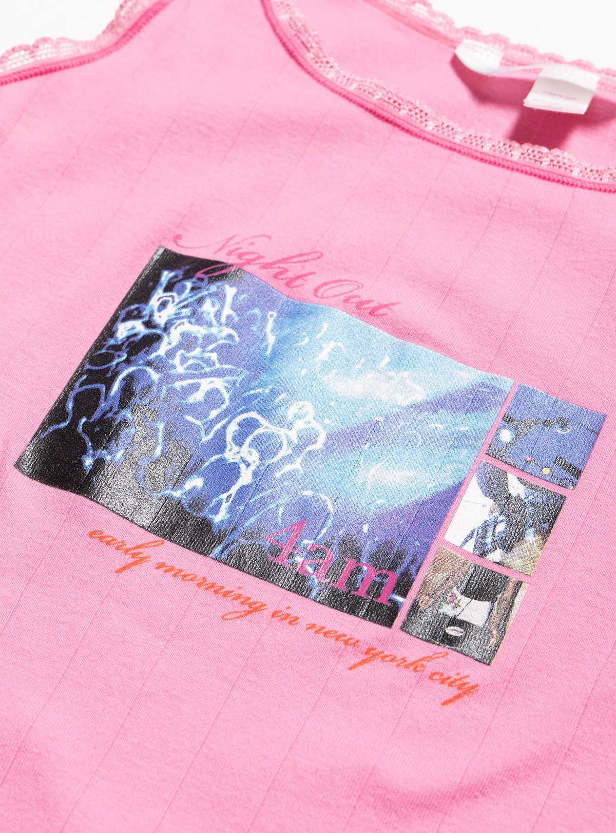 Vintage Pink by Victoria's Secret Night Out Tank sold by UNIF product image thumbnail 2