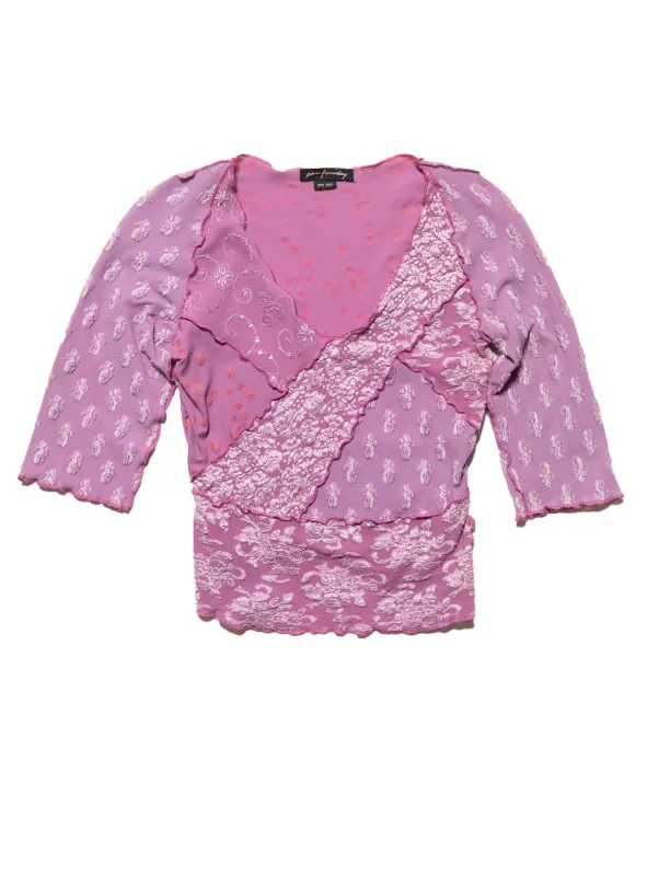 Vintage Ann Ferriday Patchwork Top sold by UNIF