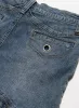 Vintage Vanilla Star Denim Pleated Mini Skirt sold by UNIF