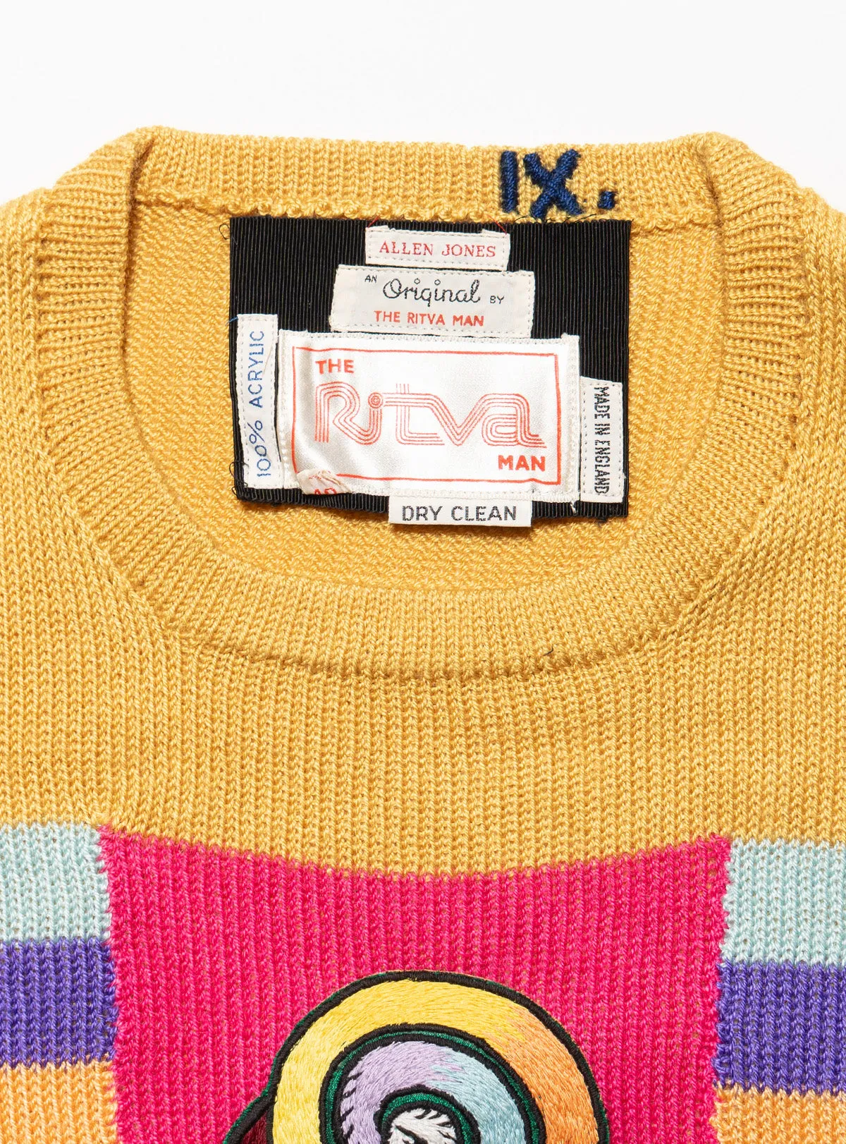 Vintage Ritva Man by Allen Jones 'Sheer Magic' Sweater, 1971 sold by UNIF product image thumbnail 3