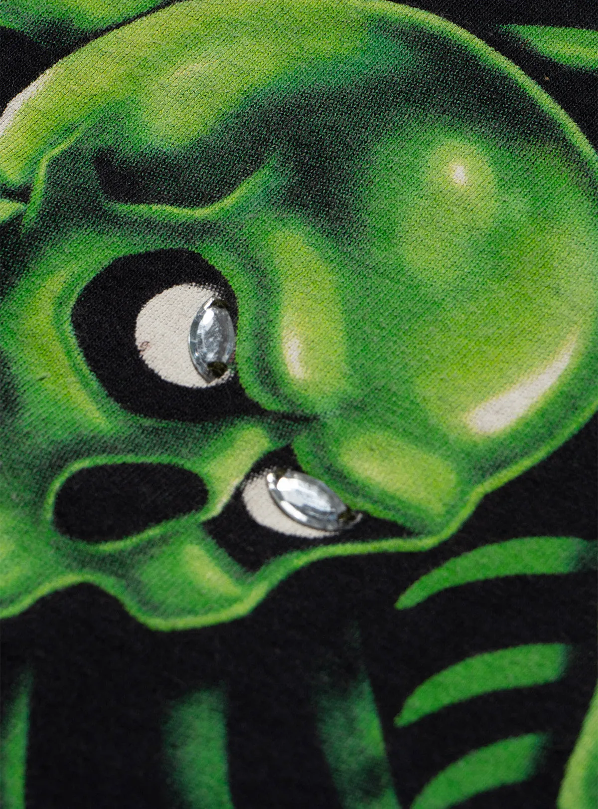 Vintage Liquid Blue Skulls Sleeveless Tee sold by UNIF product image thumbnail 3