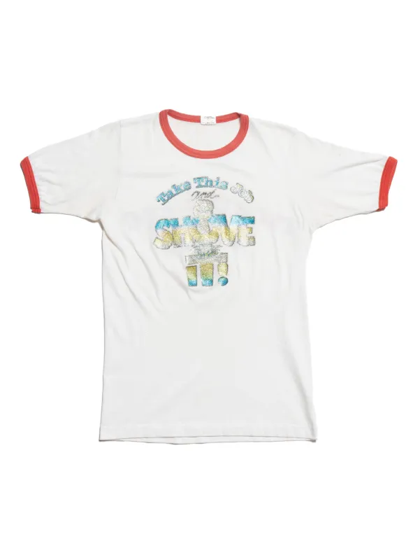 Vintage Take This Job And Shove It Tee sold by UNIF
