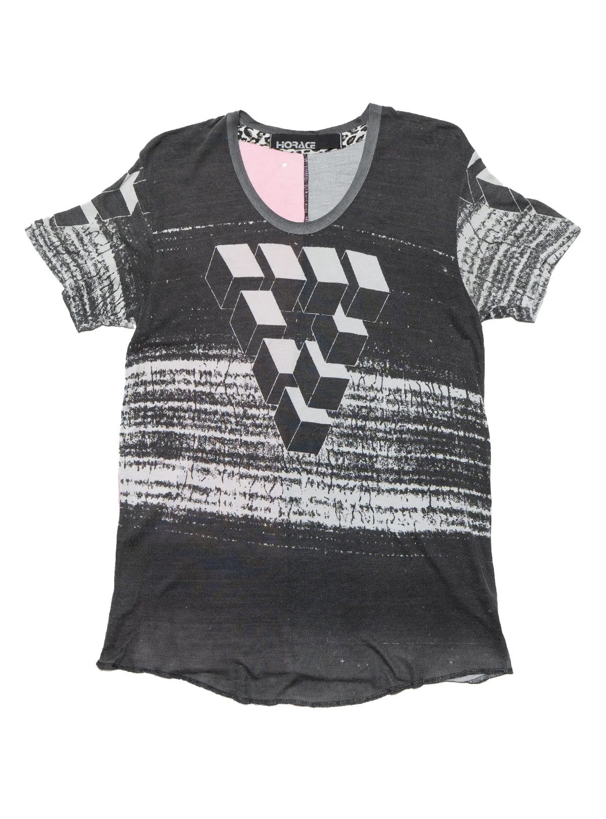 Vintage Horace 3D Cube Tee sold by UNIF