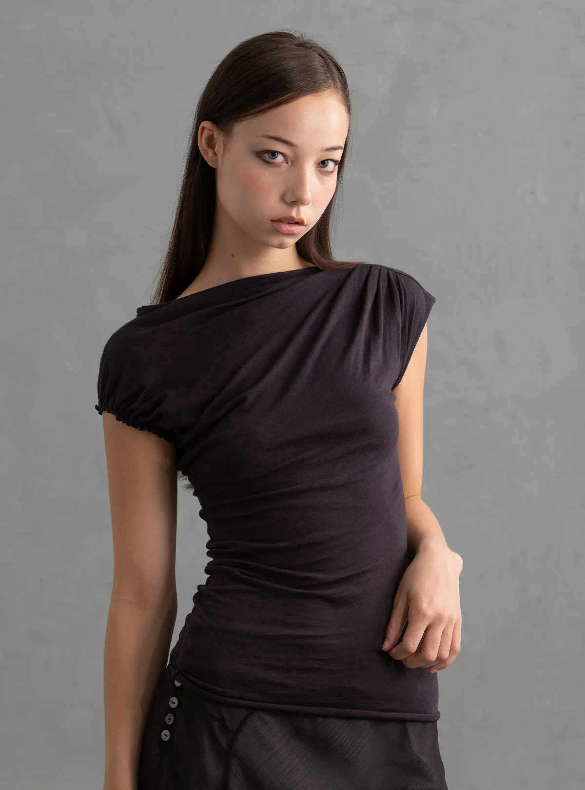 Mochi Top Vintage Black sold by UNIF product image thumbnail 2