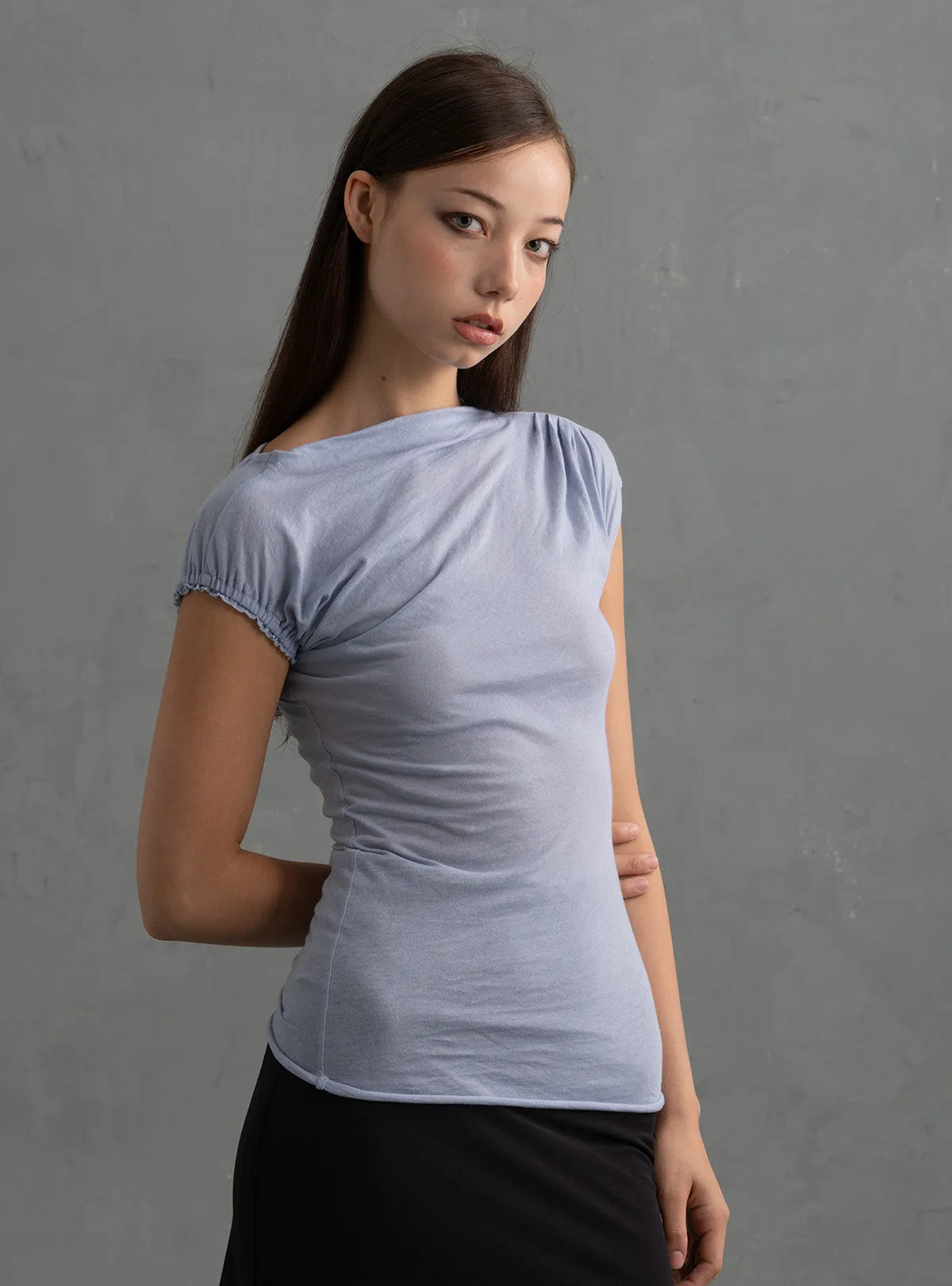 Mochi Top Light Blue sold by UNIF product image thumbnail 2