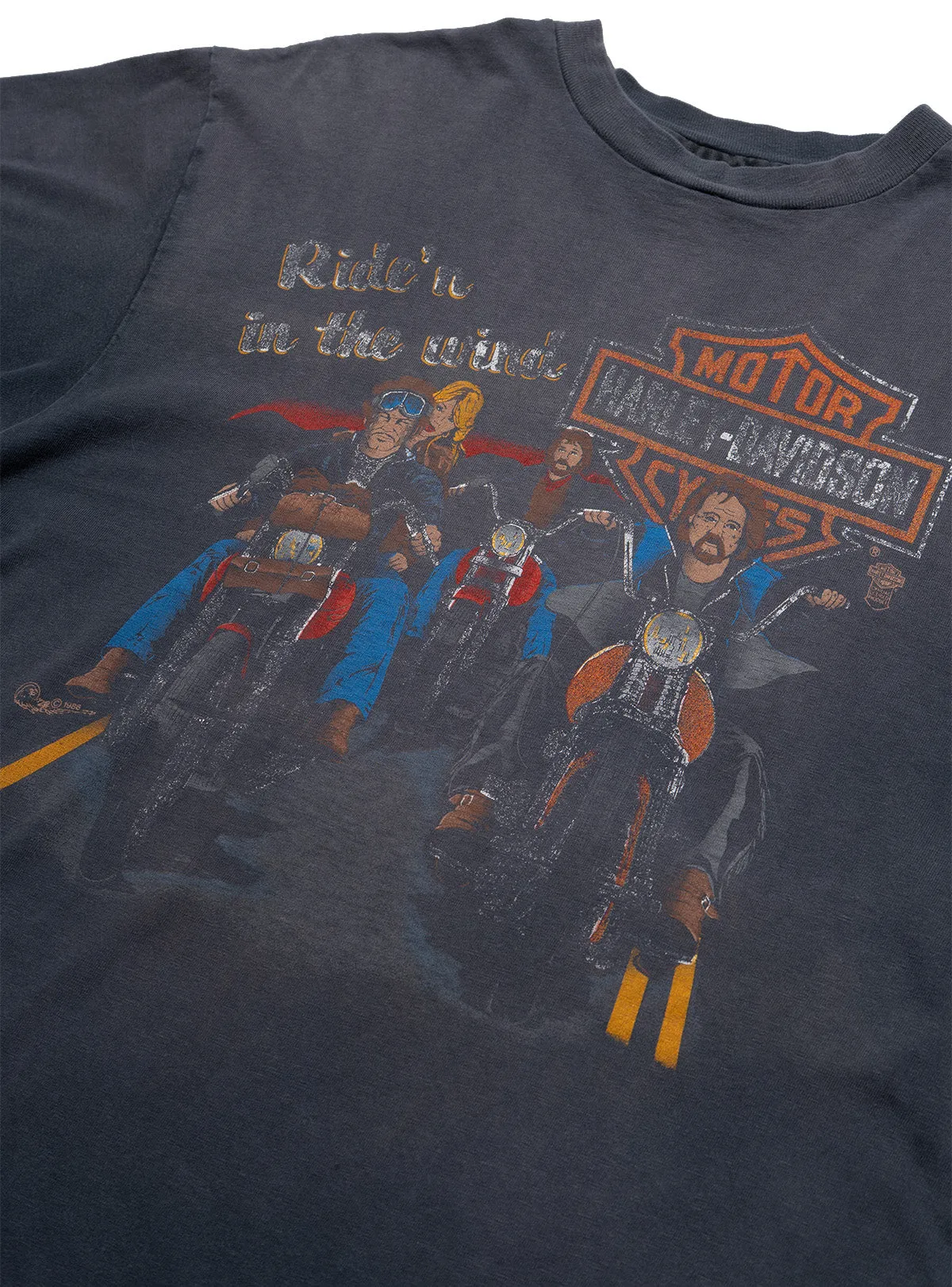 Vintage Ride'n in the Wind Tee sold by UNIF product image thumbnail 2