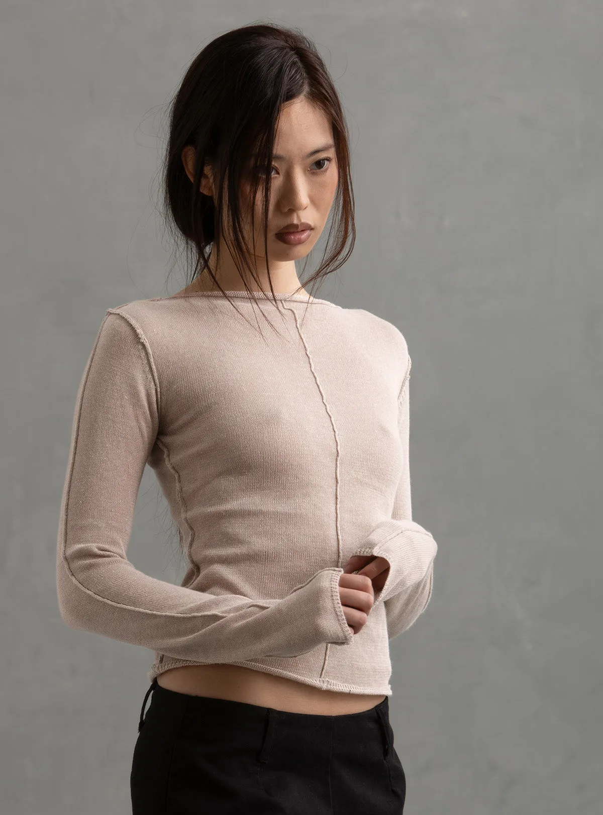 Flax Top Natural sold by UNIF product image thumbnail 4