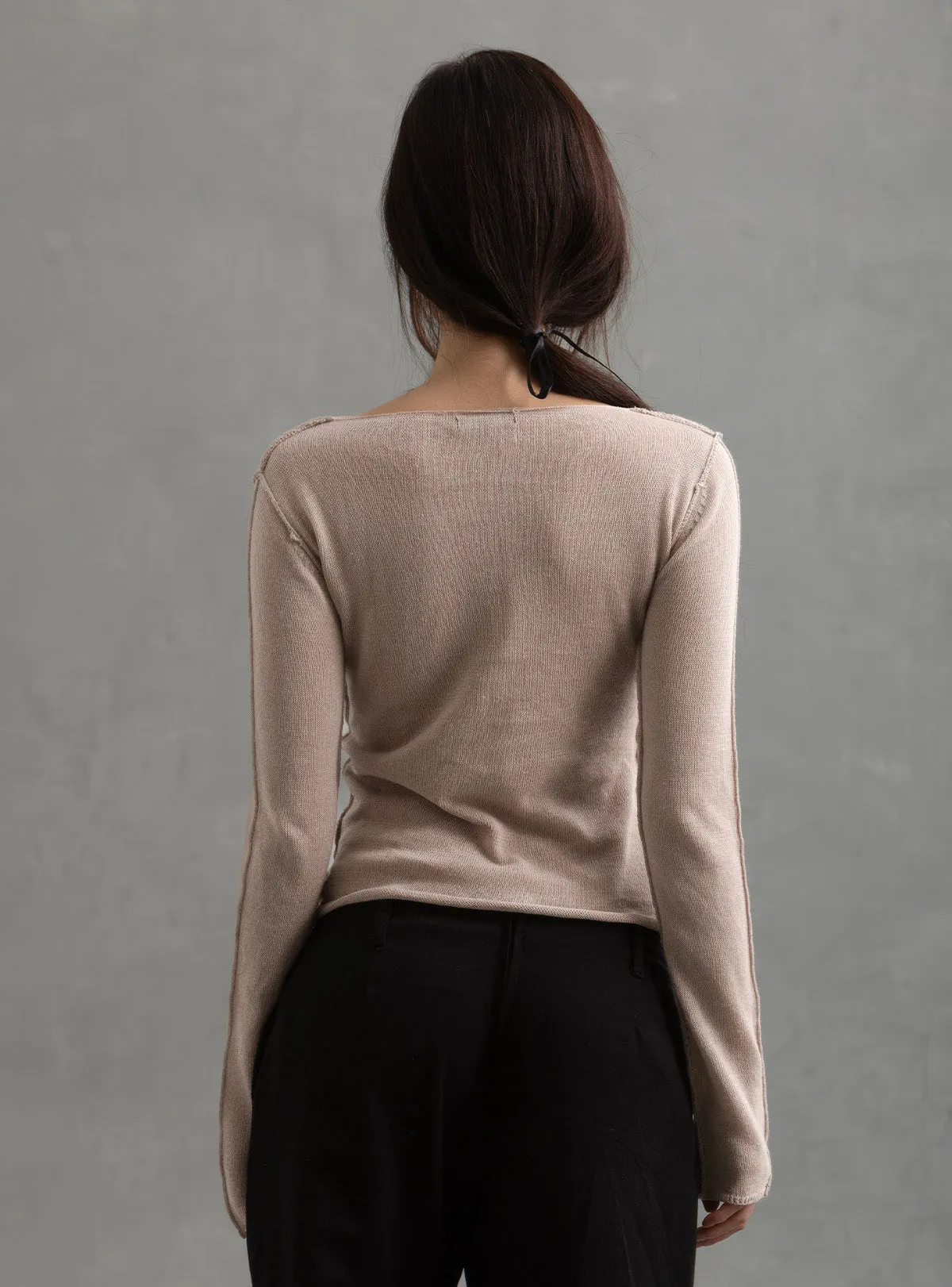 Flax Top Natural sold by UNIF product image thumbnail 5
