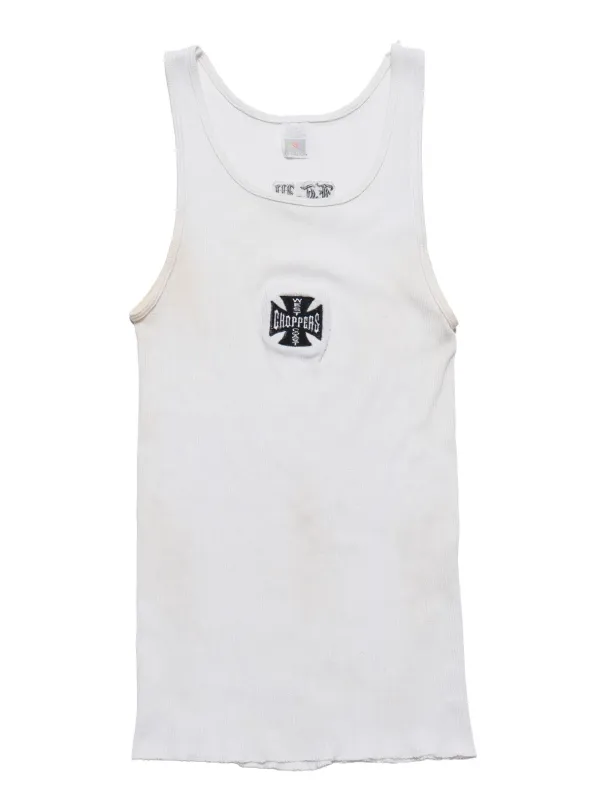 Vintage West Coast Choppers Tank Top White made by UNIF