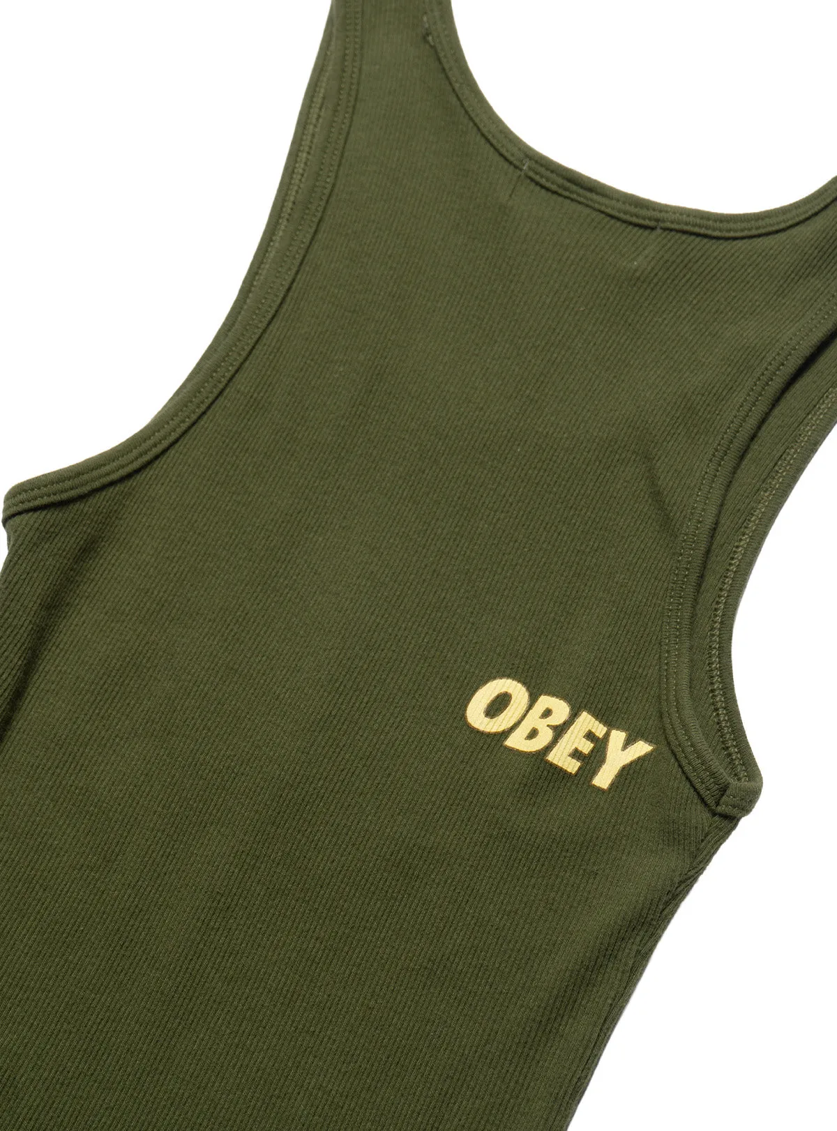 Vintage Obey Andre The Giant Tank Top Green sold by UNIF product image thumbnail 5