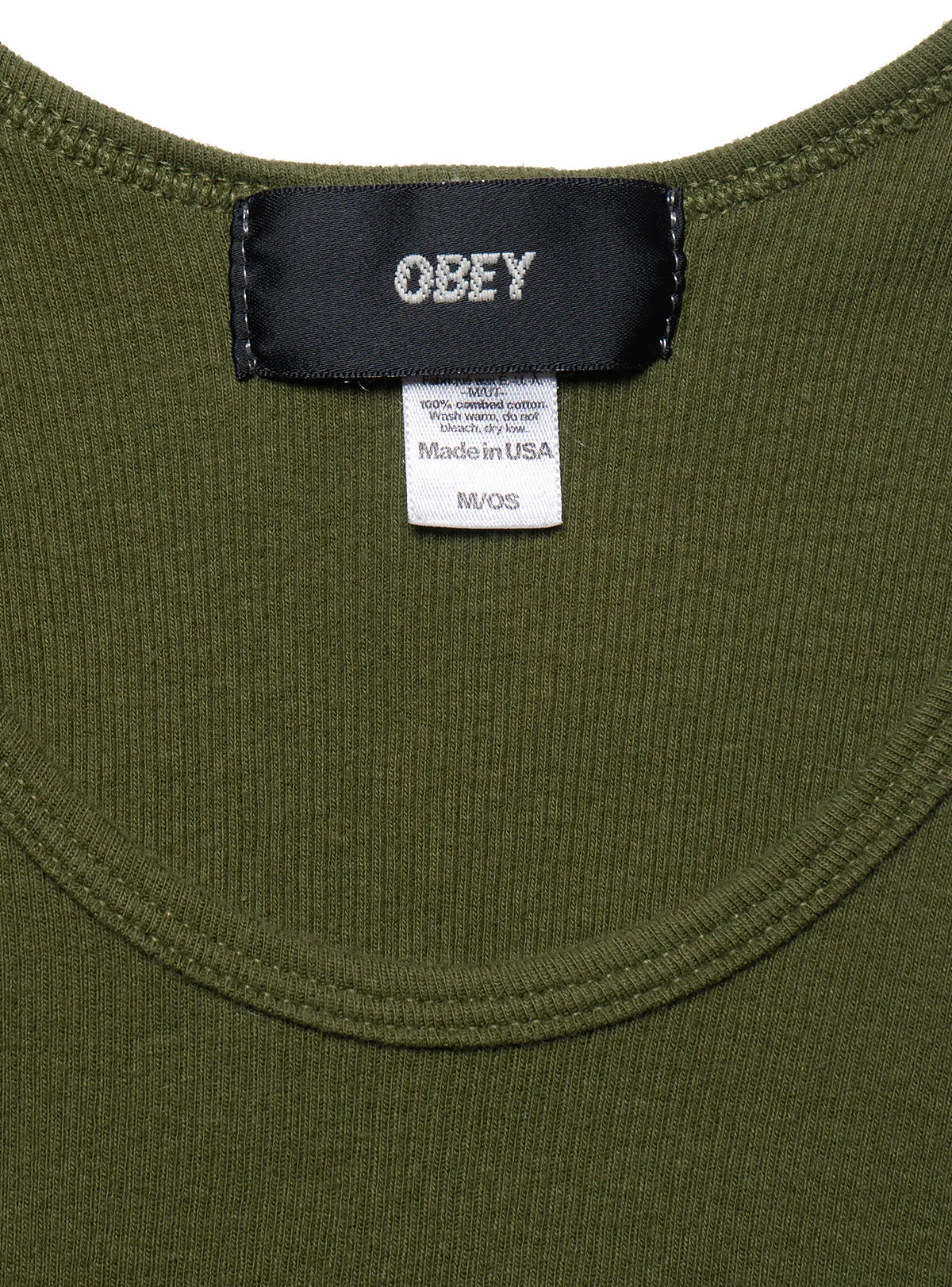 Vintage Obey Andre The Giant Tank Top Green sold by UNIF product image thumbnail 3