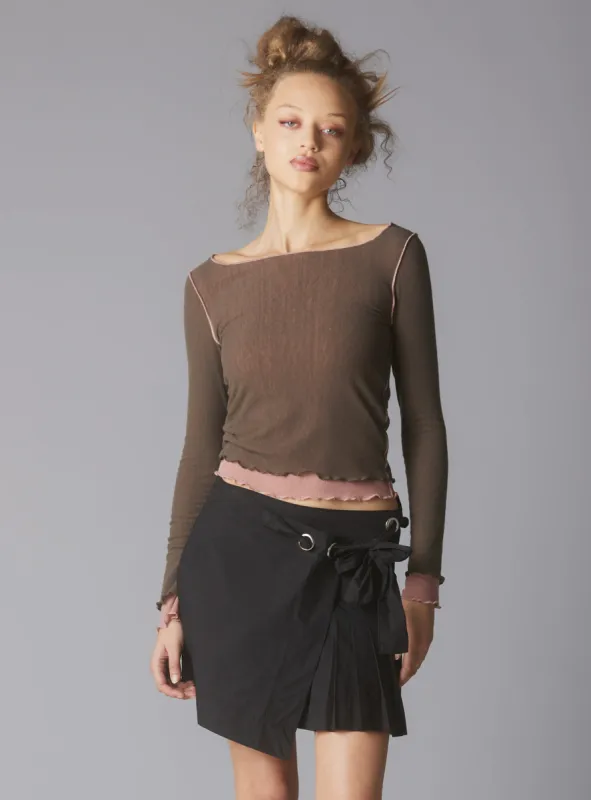 Plie Top sold by UNIF