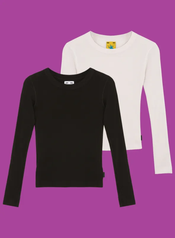 Staple Long Sleeve Two-Pack sold by UNIF