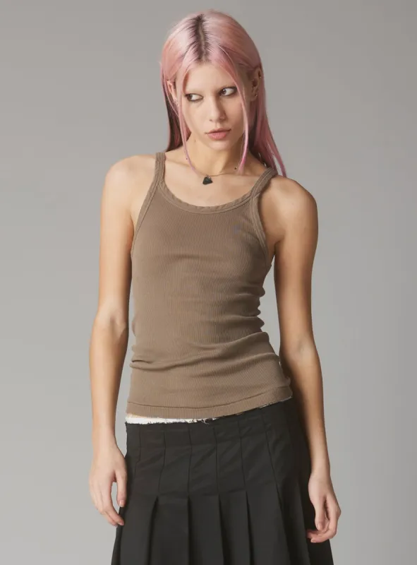 Staple Rib Tank sold by UNIF
