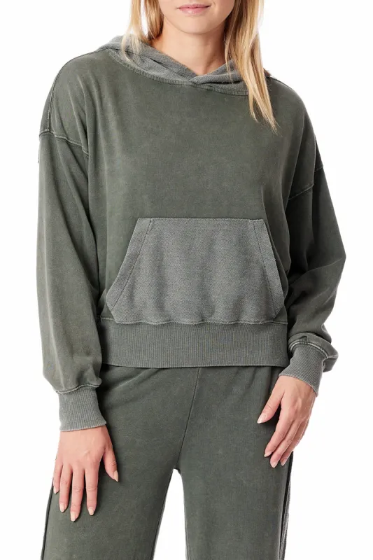 Olive French Terry Hoodie sold by UNIONBAY
