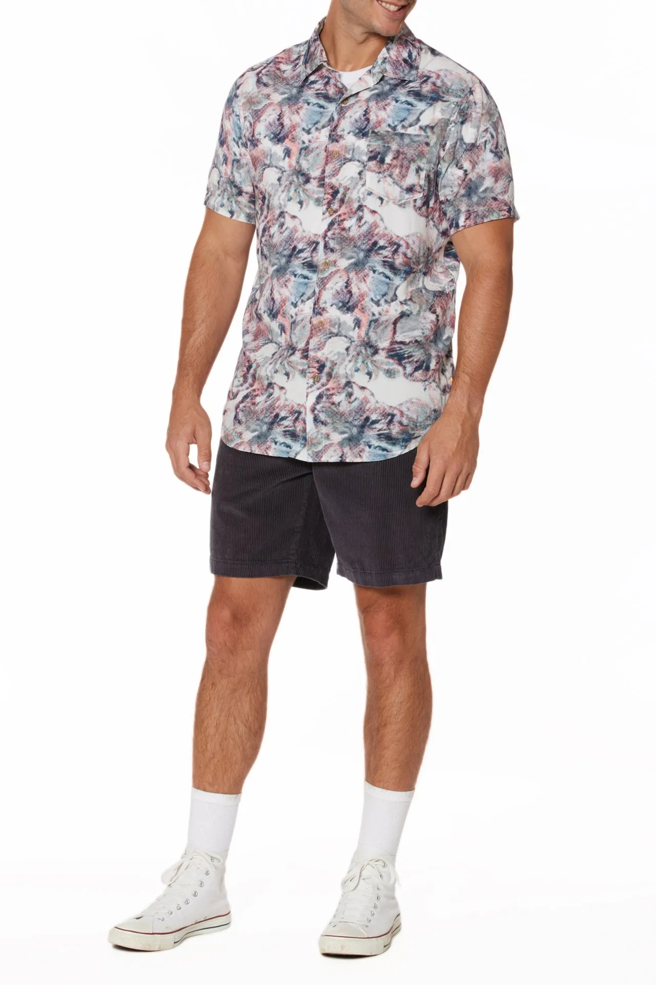 Poolside Rayon Button-Up Shirt sold by UNIONBAY product image thumbnail 2