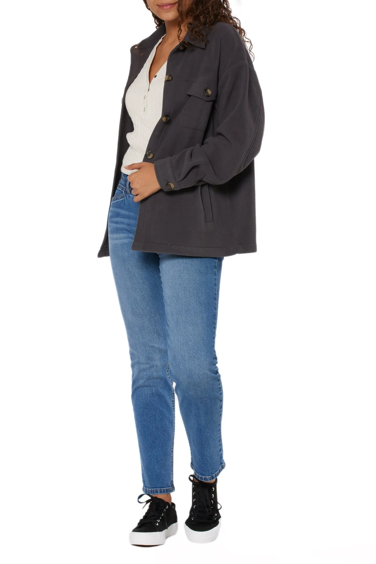 Carleen Fleece Shirt Jacket sold by UNIONBAY product image thumbnail 3