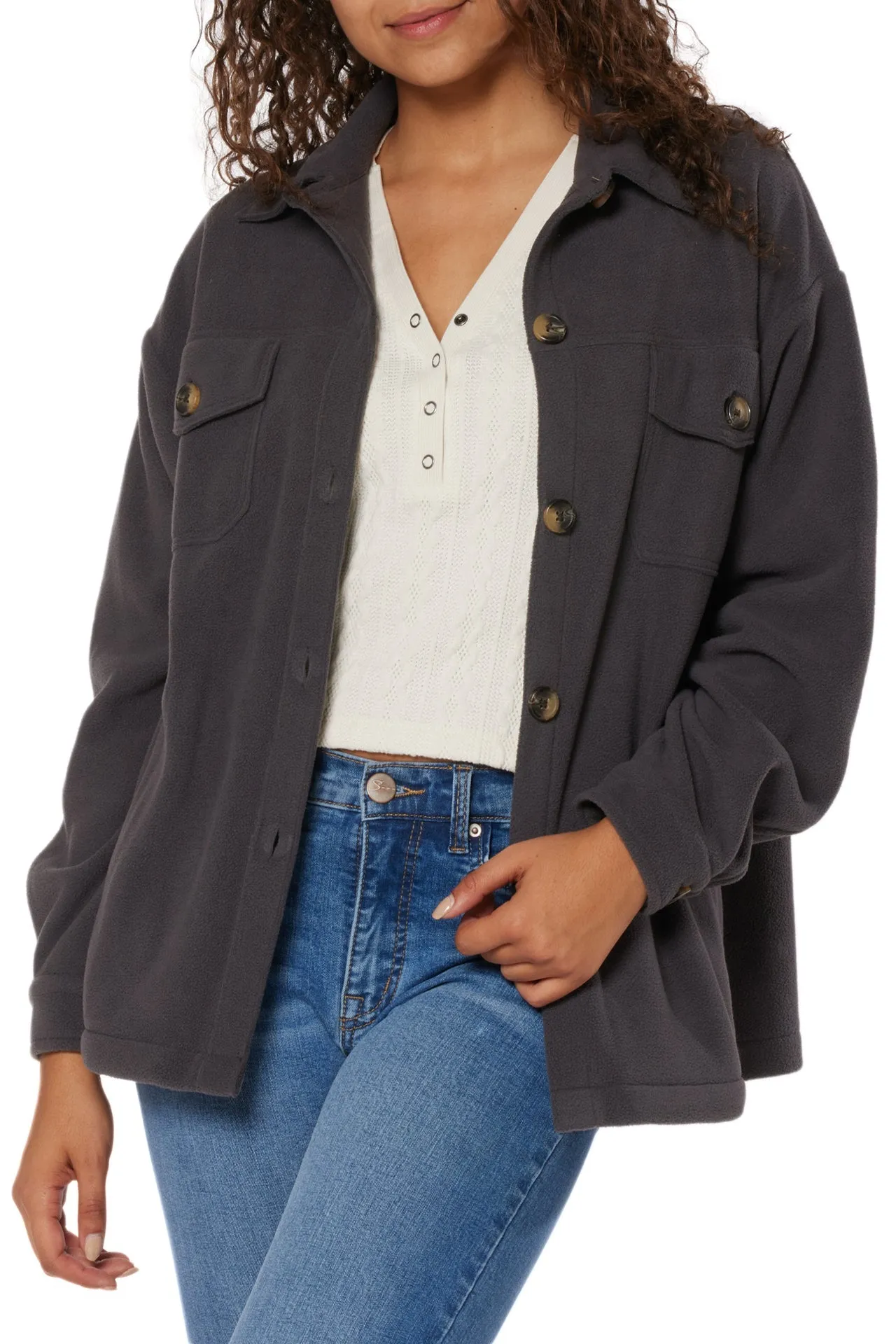 Carleen Fleece Shirt Jacket sold by UNIONBAY product image thumbnail 2