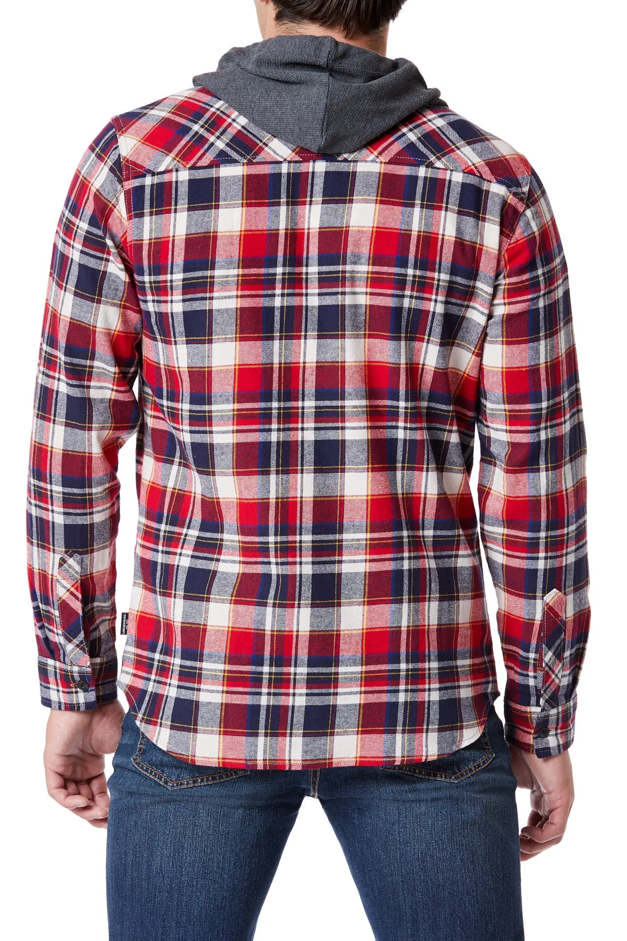 Switchback Flannel Hoodie sold by UNIONBAY product image thumbnail 3