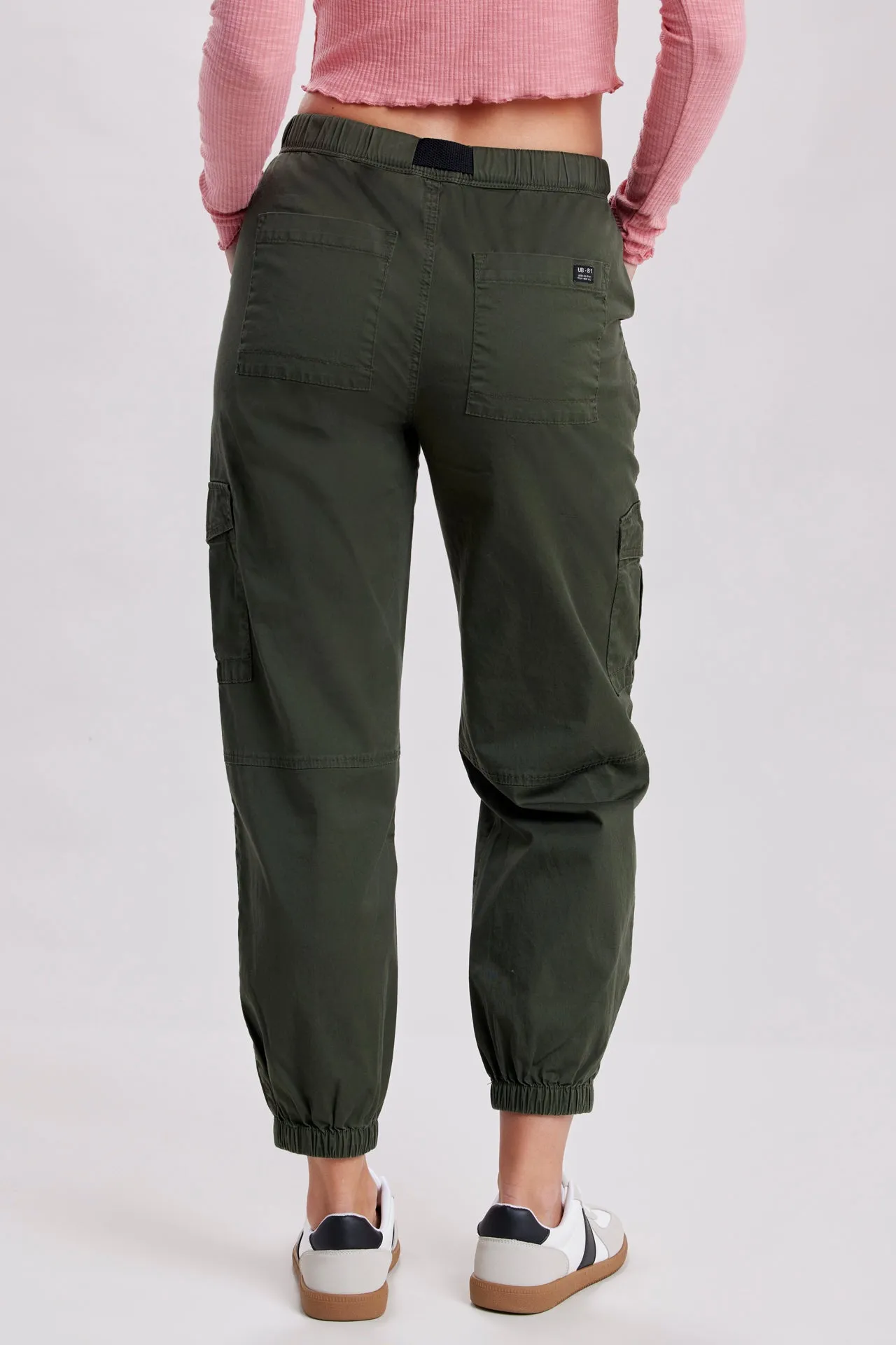 Vaughn Solid Web Belt Jogger sold by UNIONBAY product image thumbnail 4