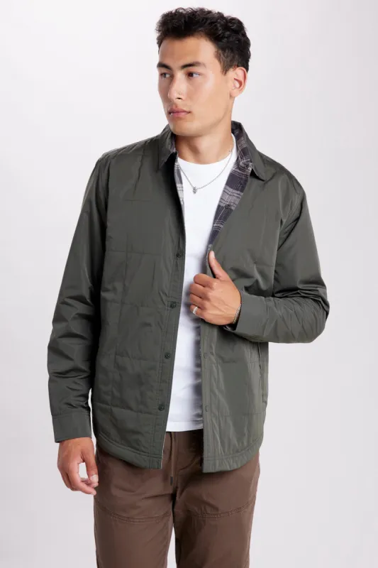 Nylon to Flannel Reversible Jacket sold by UNIONBAY