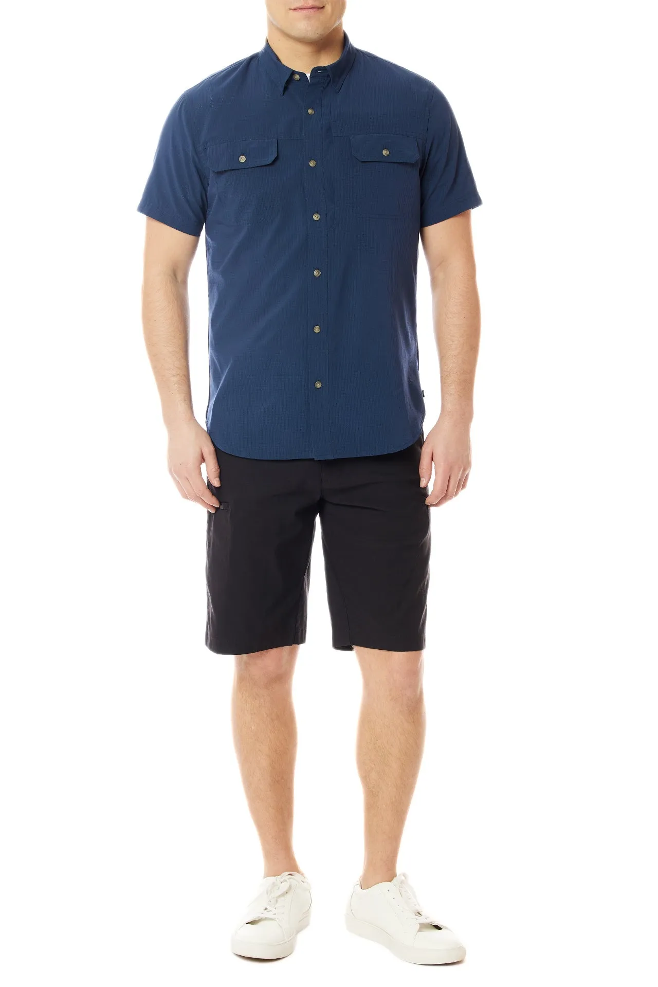 UB Tech Mesh Button-Up Shirt sold by UNIONBAY product image thumbnail 2