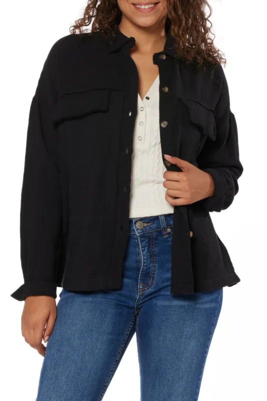 Liz Gauze Button-Up Shirt sold by UNIONBAY