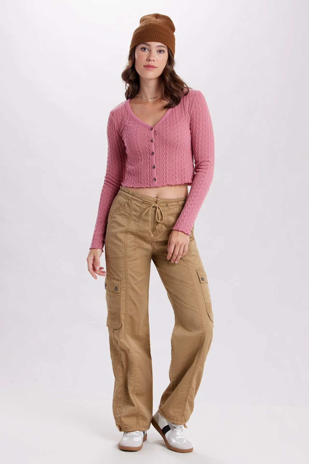 Skagit Cable Knit Long Sleeve Top sold by UNIONBAY product image thumbnail 2