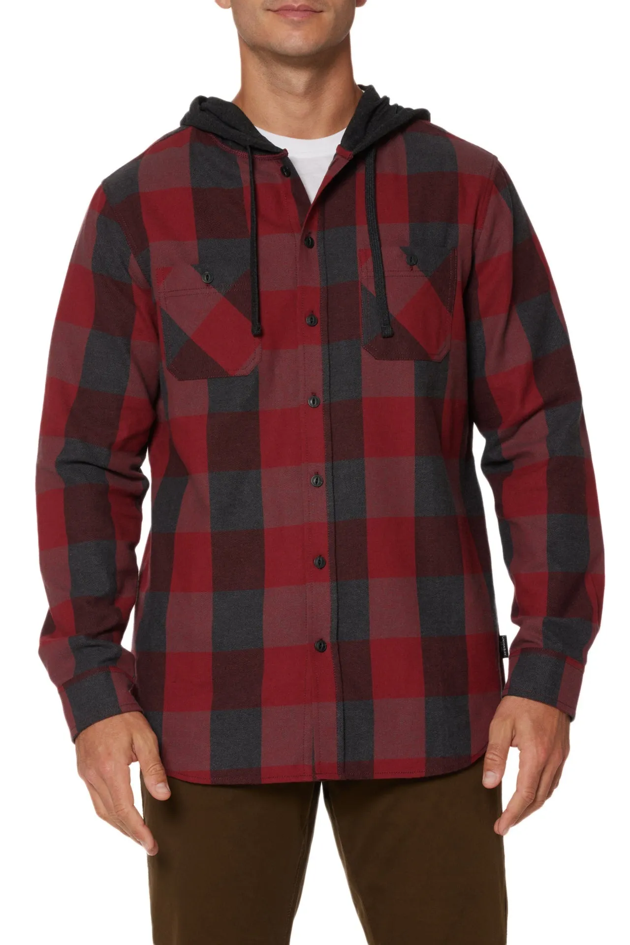 Switchback Flannel Hoodie sold by UNIONBAY