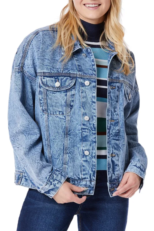 Brecan Icy Wash Denim Jacket sold by UNIONBAY