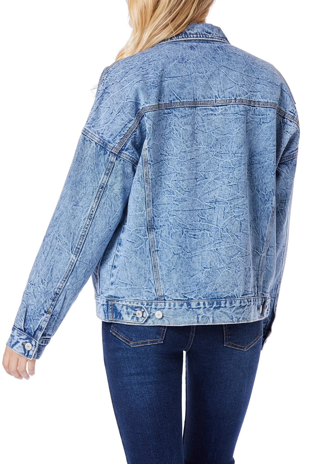 Brecan Icy Wash Denim Jacket sold by UNIONBAY product image thumbnail 3