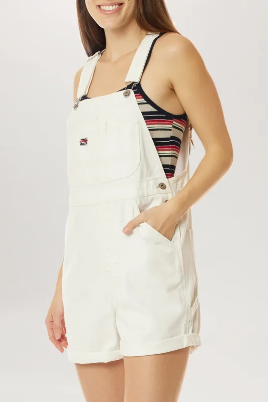 Mario White Denim Shortall sold by UNIONBAY