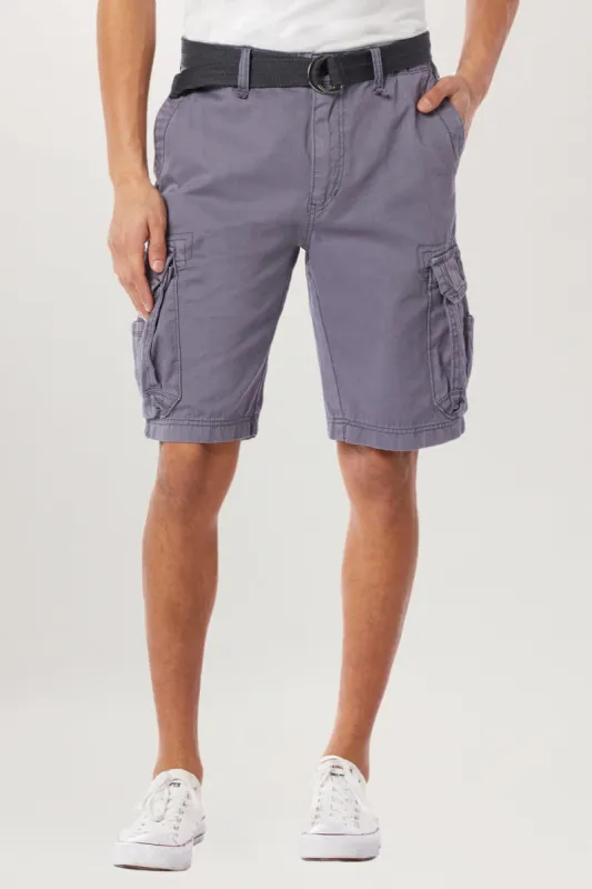 Survivor Mens Belted Cargo Shorts sold by UNIONBAY