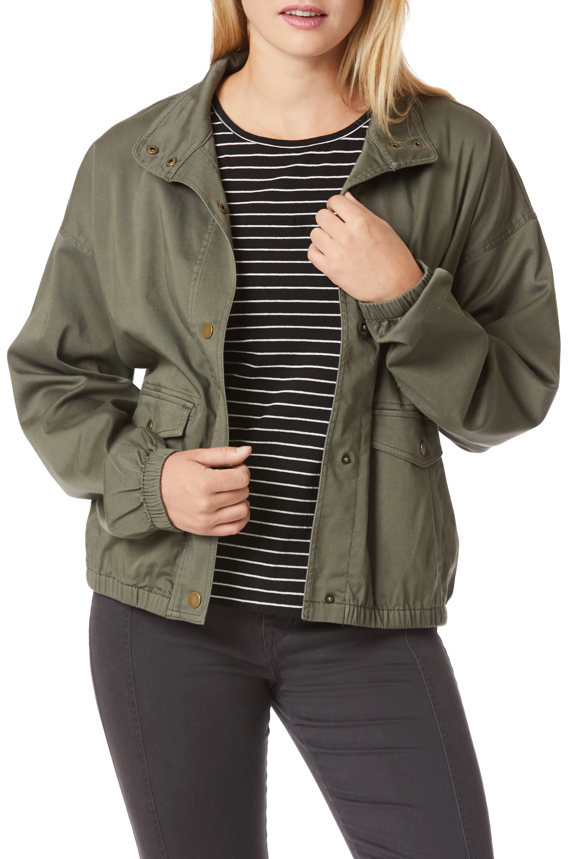 Edna Soft Sateen Jacket sold by UNIONBAY