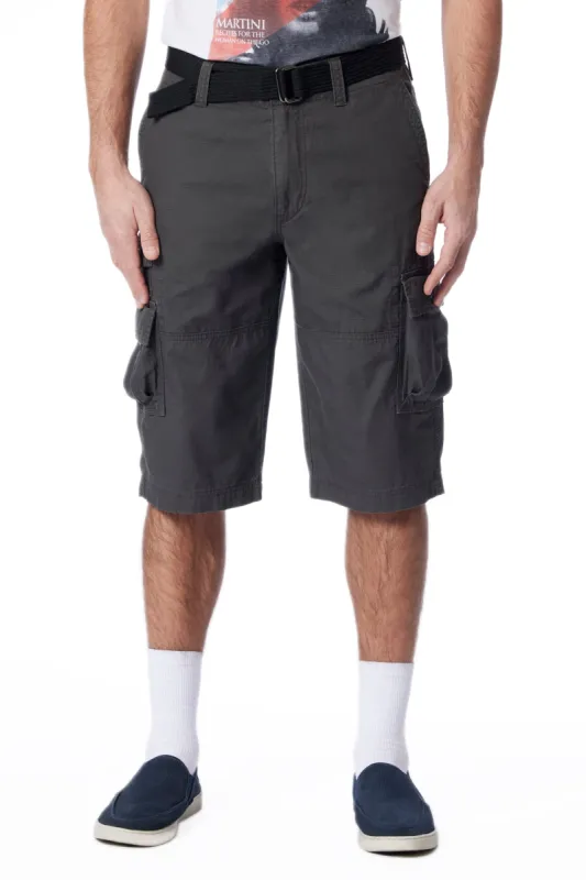San Juan Ripstop Belted Cargo Short sold by UNIONBAY