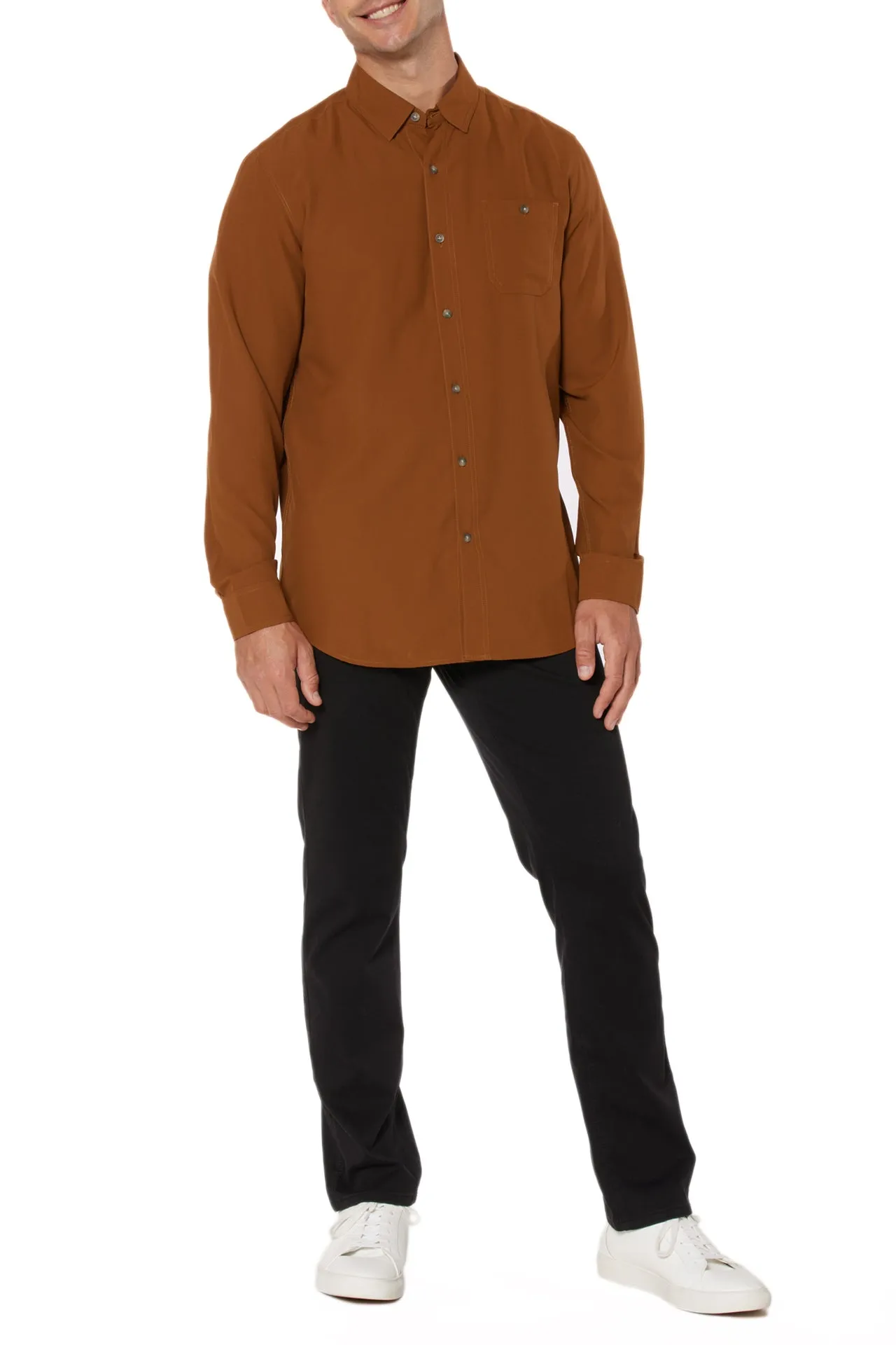 UB Tech Long Sleeve Shirt sold by UNIONBAY product image thumbnail 2