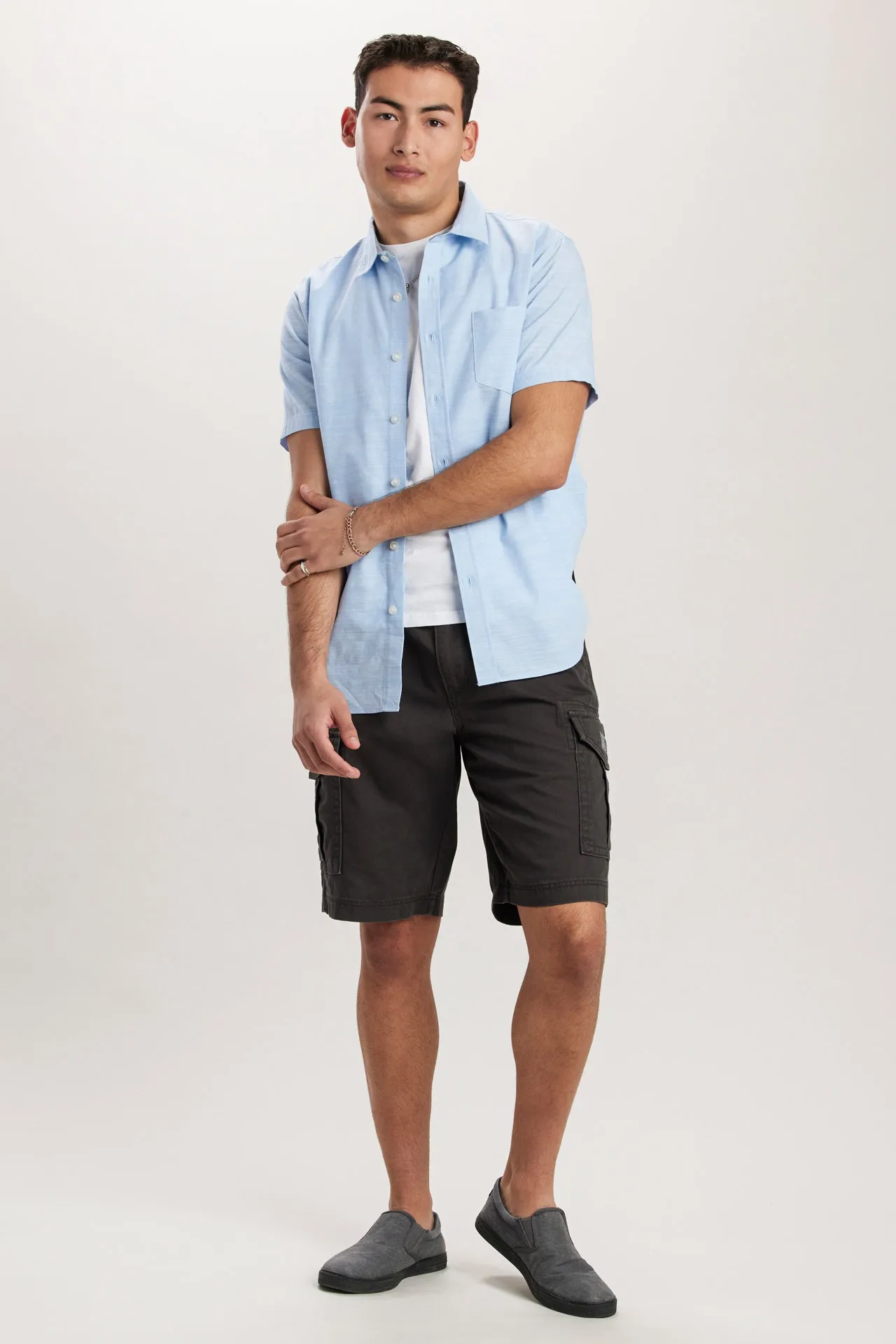 Wren Slub Button-Up Shirt sold by UNIONBAY product image thumbnail 2