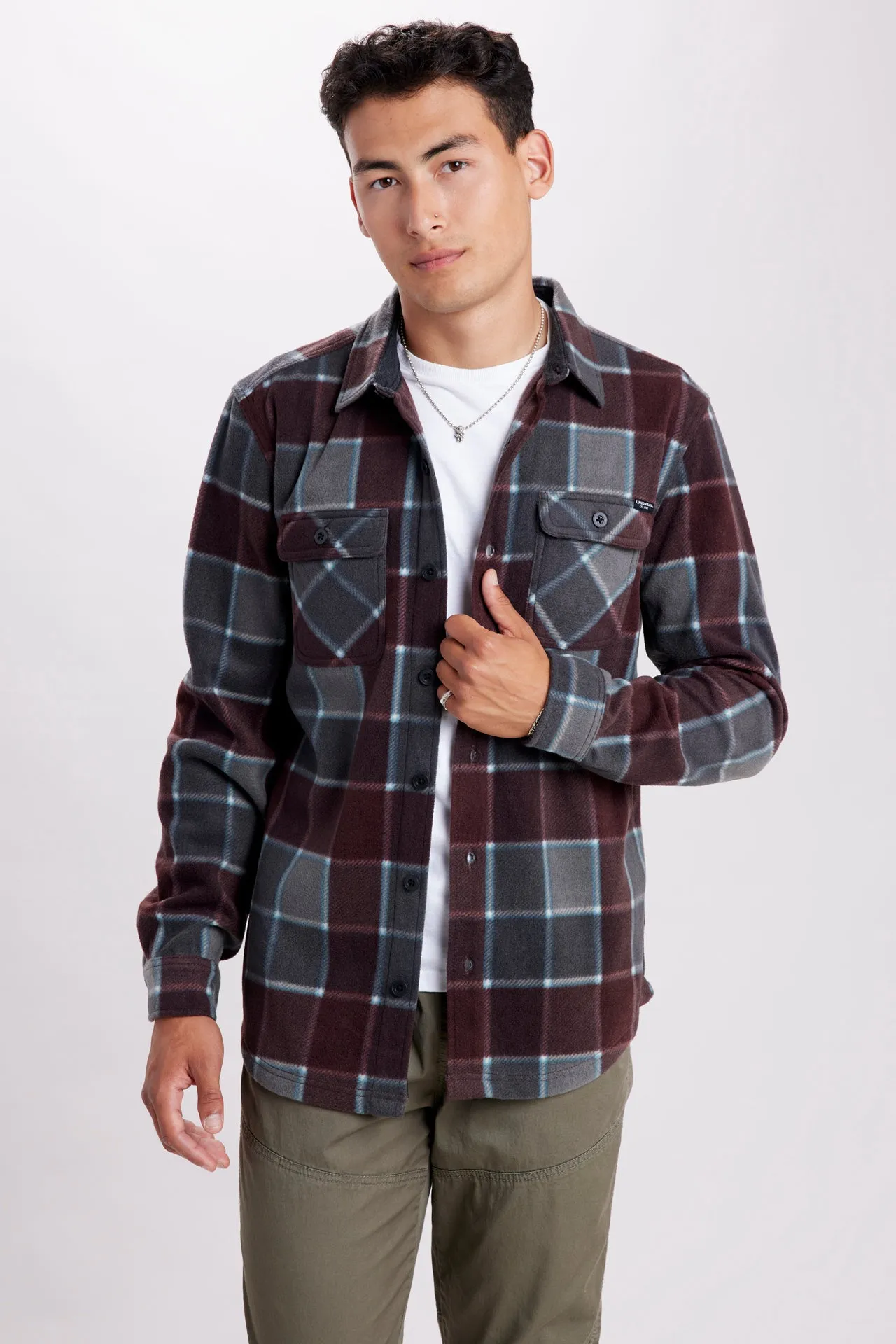 Olympus Microfleece Shirt Jacket sold by UNIONBAY