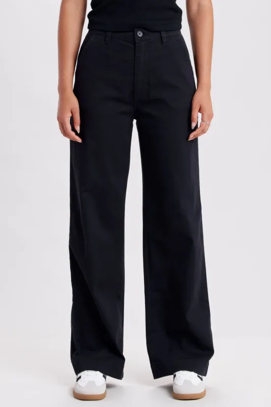 Cooper Twill Wide Leg Pant sold by UNIONBAY