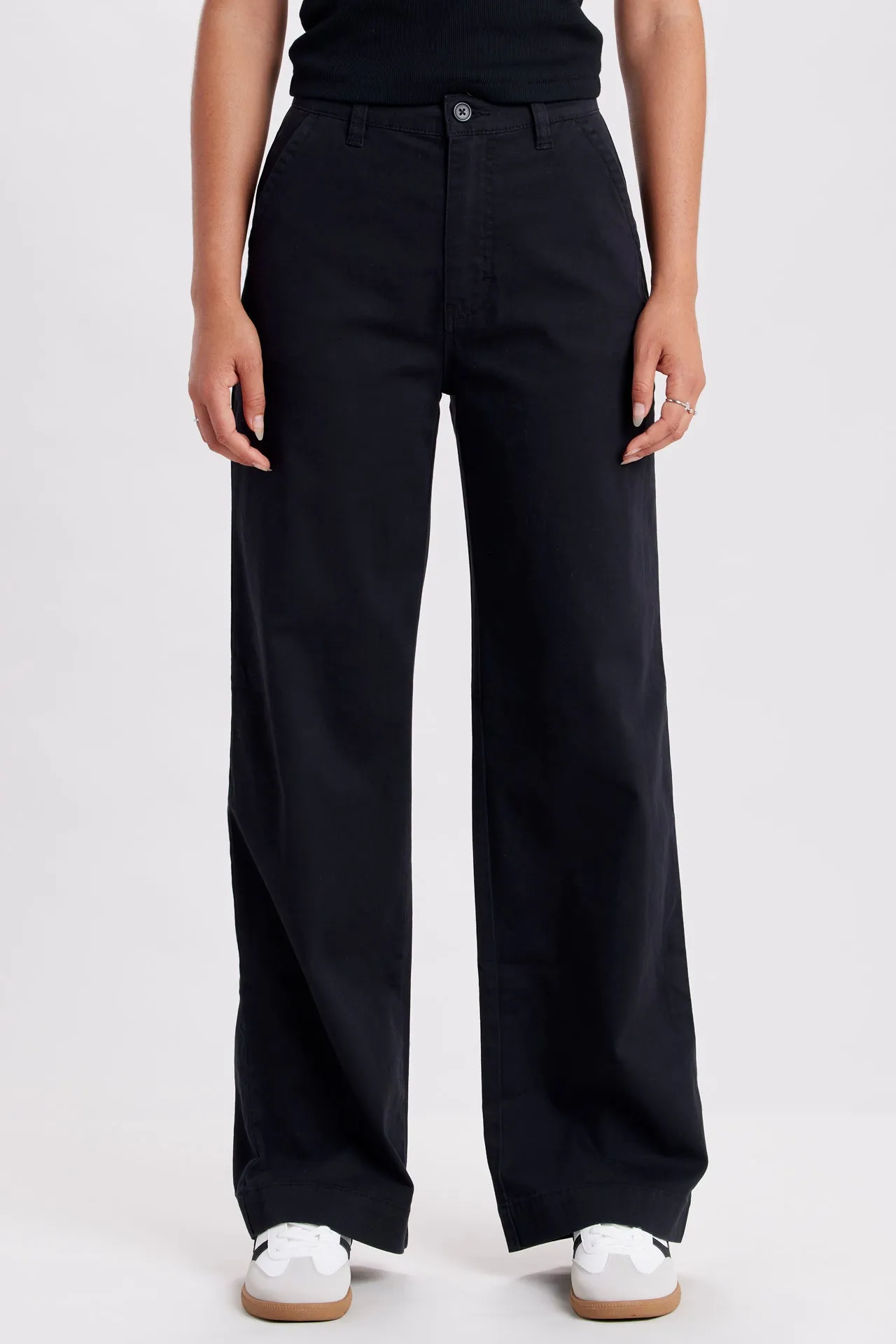 Cooper Twill Wide Leg Pant sold by UNIONBAY