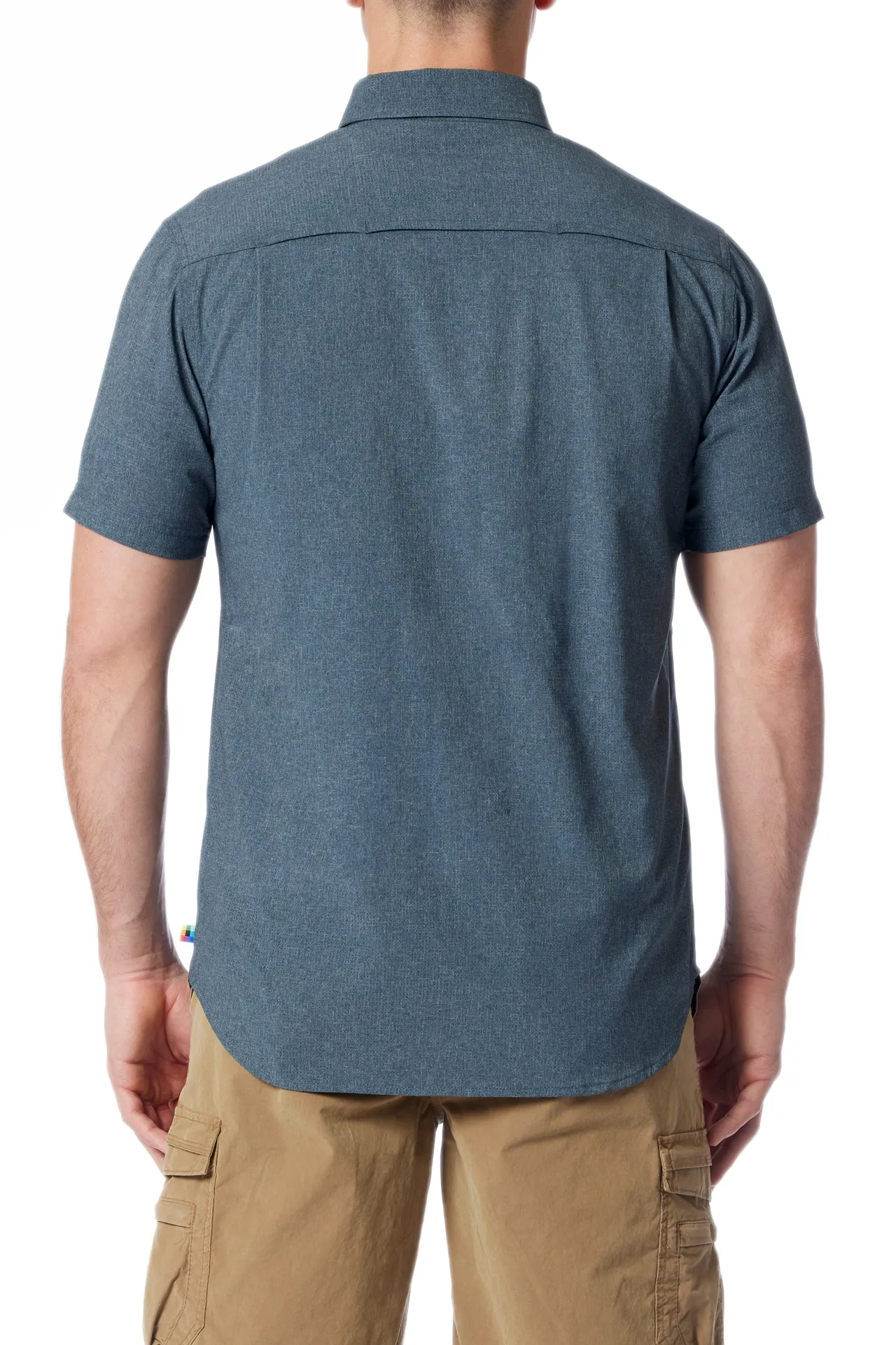 UB Tech Mesh Button-Up Shirt sold by UNIONBAY product image thumbnail 3