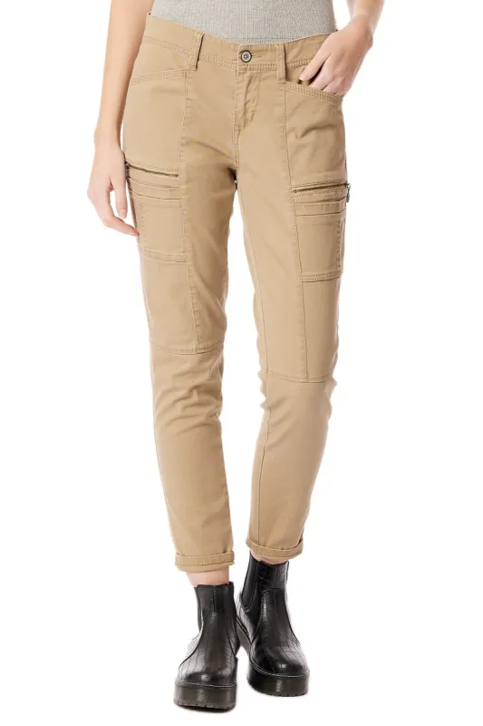 Claire Skinny Zip Cargo Pant sold by UNIONBAY