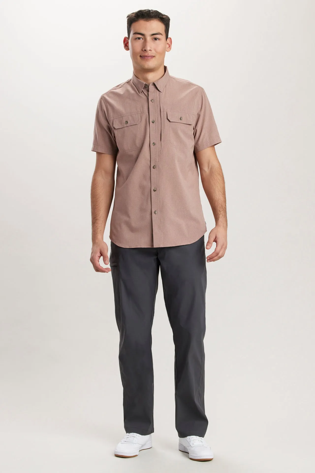 UB Tech Mesh Button-Up Shirt sold by UNIONBAY product image thumbnail 4