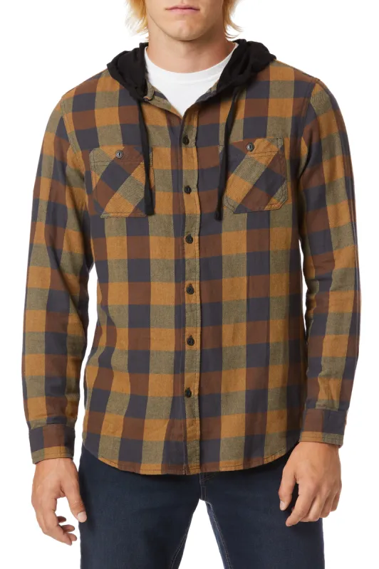 Switchback Flannel Hoodie sold by UNIONBAY
