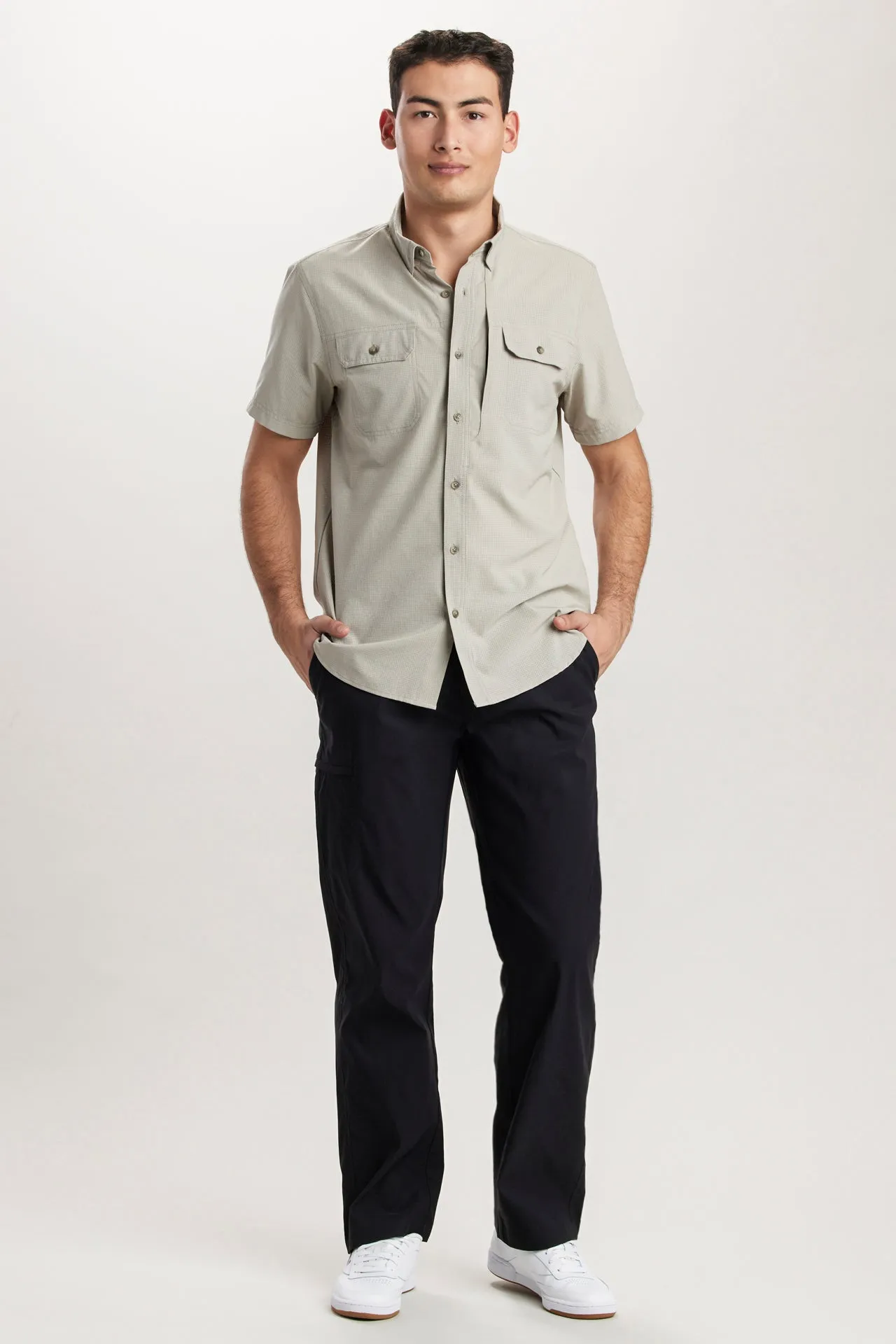 UB Tech Mesh Button-Up Shirt sold by UNIONBAY product image thumbnail 4