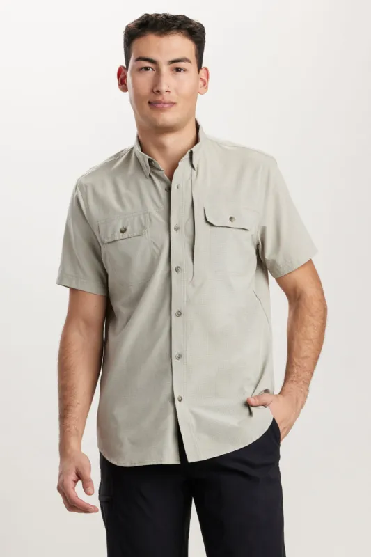 UB Tech Mesh Button-Up Shirt sold by UNIONBAY
